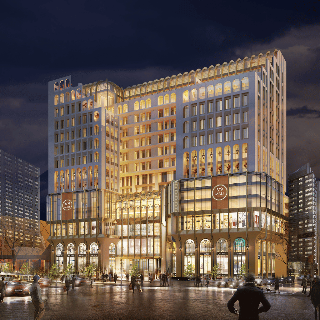 Commercial building and mixed-use development architecture