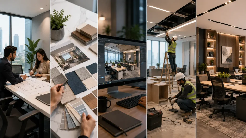 The Office Interior Design Process Step by Step
